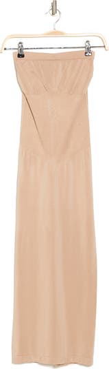 Strapless Knit Maxidress