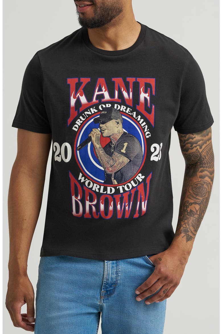 Kane Brown Graphic T-Shirt, Main, color, JET BLACK