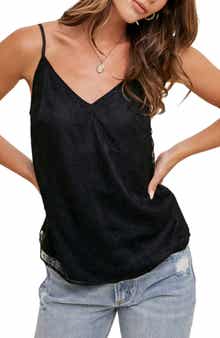WISHLIST V-Neck Lace Camisole