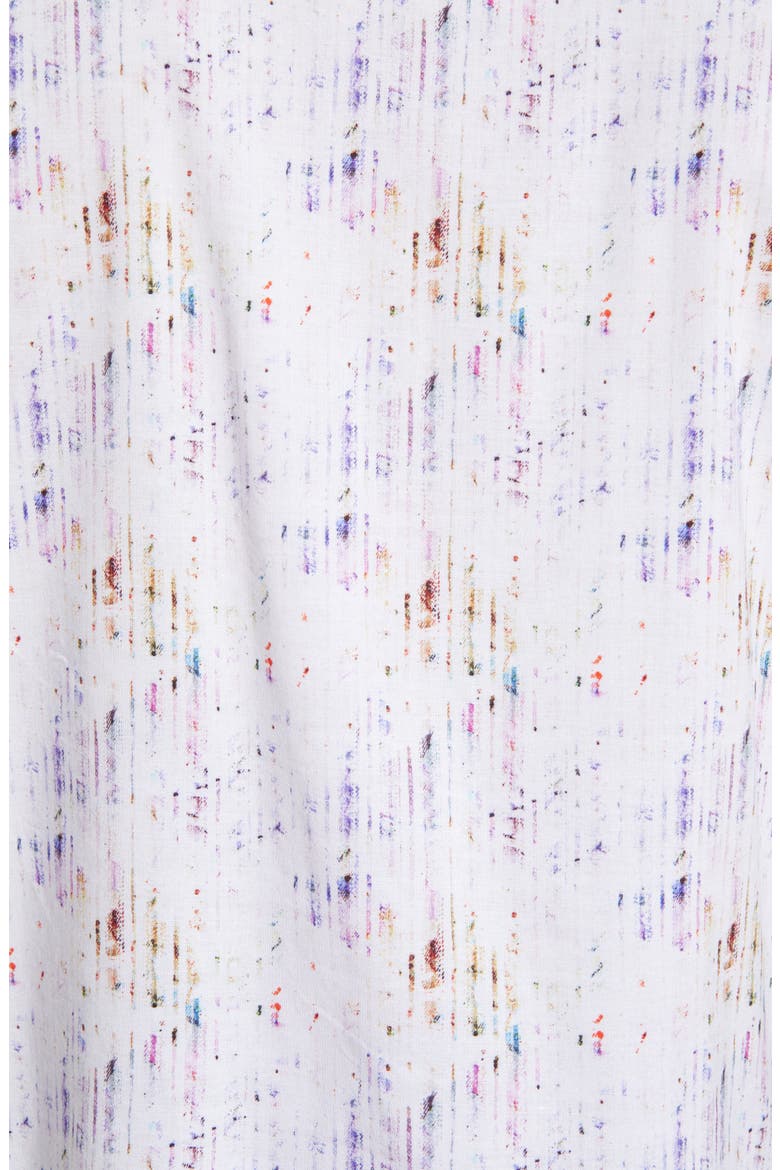 Shaped Fit Short Sleeve Button-Up Camp Shirt, Alternate, color, MULTI