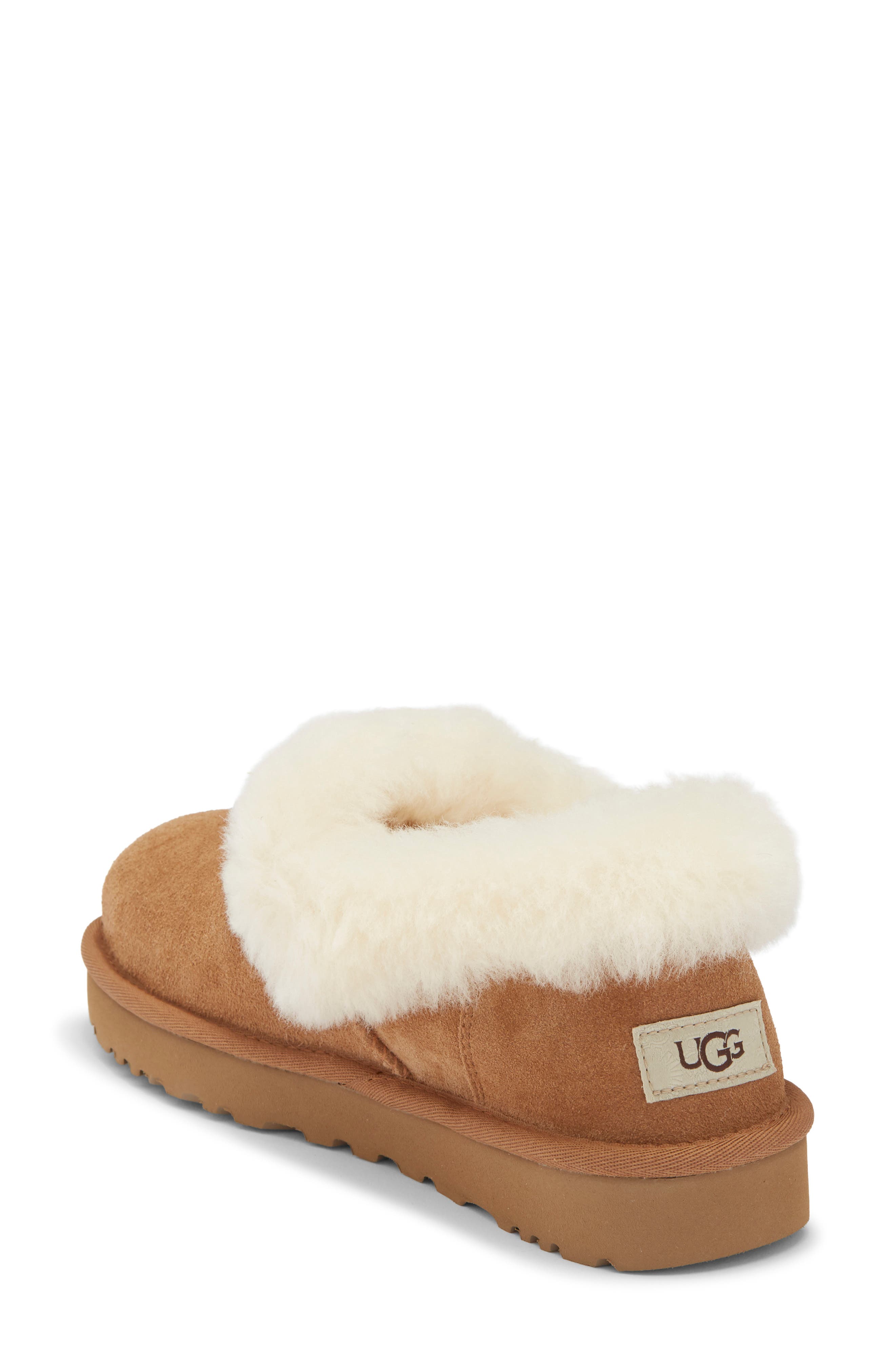 Nita UGGplush Slipper, Alternate, color, CHESTNUT