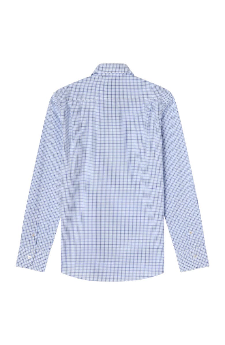 Robert Talbott Madison Check Light Weight Poplin Shirt in Contemporary fit, Alternate, color, Blue Multi
