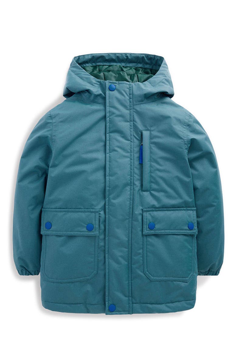 Kids' 4-in-1 Waterproof Coat, Main, color, BLUE