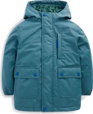 Mini Boden Kids' 4-in-1 Waterproof Coat