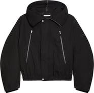 Helmut Lang Cotton Blend Bomber Jacket