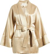 Shona Joy Savanna Belted Satin Jacket