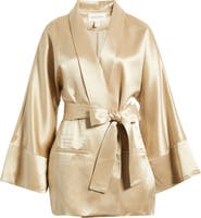 Shona Joy Savanna Belted Satin Jacket