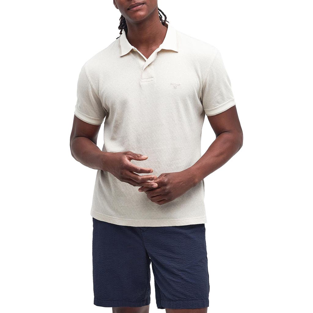 Barbour Powburn Jacquard Cotton Polo