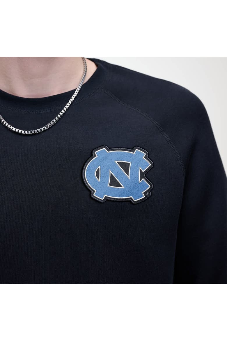 Men's Nike Black North Carolina Tar Heels Tech Fleece Raglan Sweatshirt, Alternate, color, Black