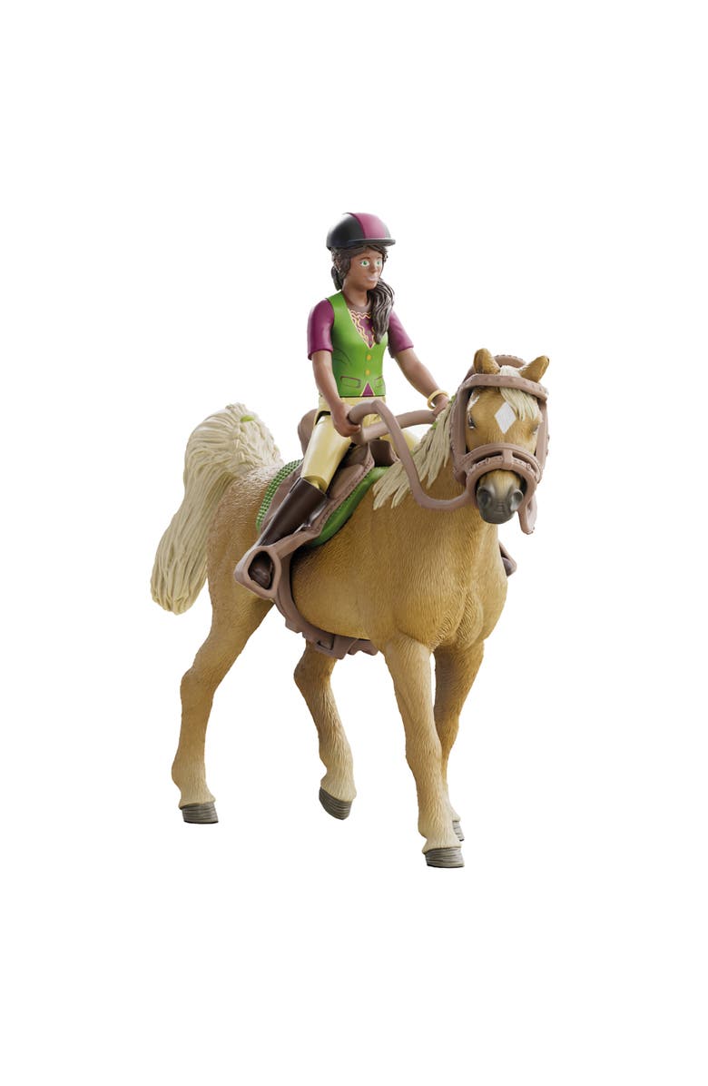 Schleich Horse Club Sarah and Mystery 6 Piece Playset, Main, color, Multicolored