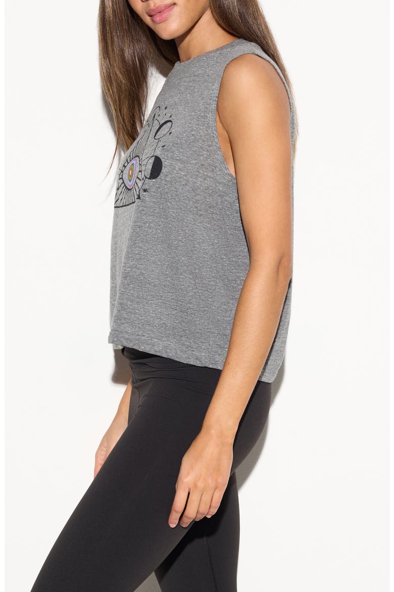 Prism Light Vibe Graphic Tank, Alternate, color, HEATHER GREY