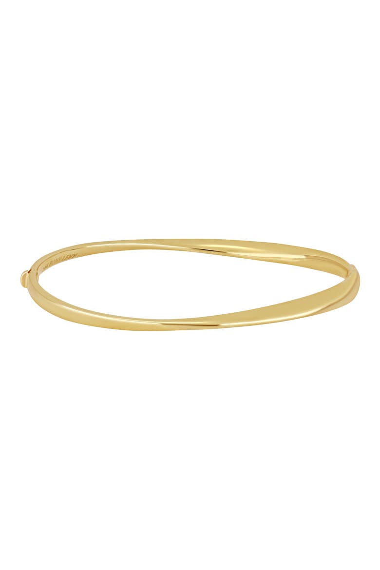 14K Gold Bangle, Main, color, 14K YELLOW GOLD