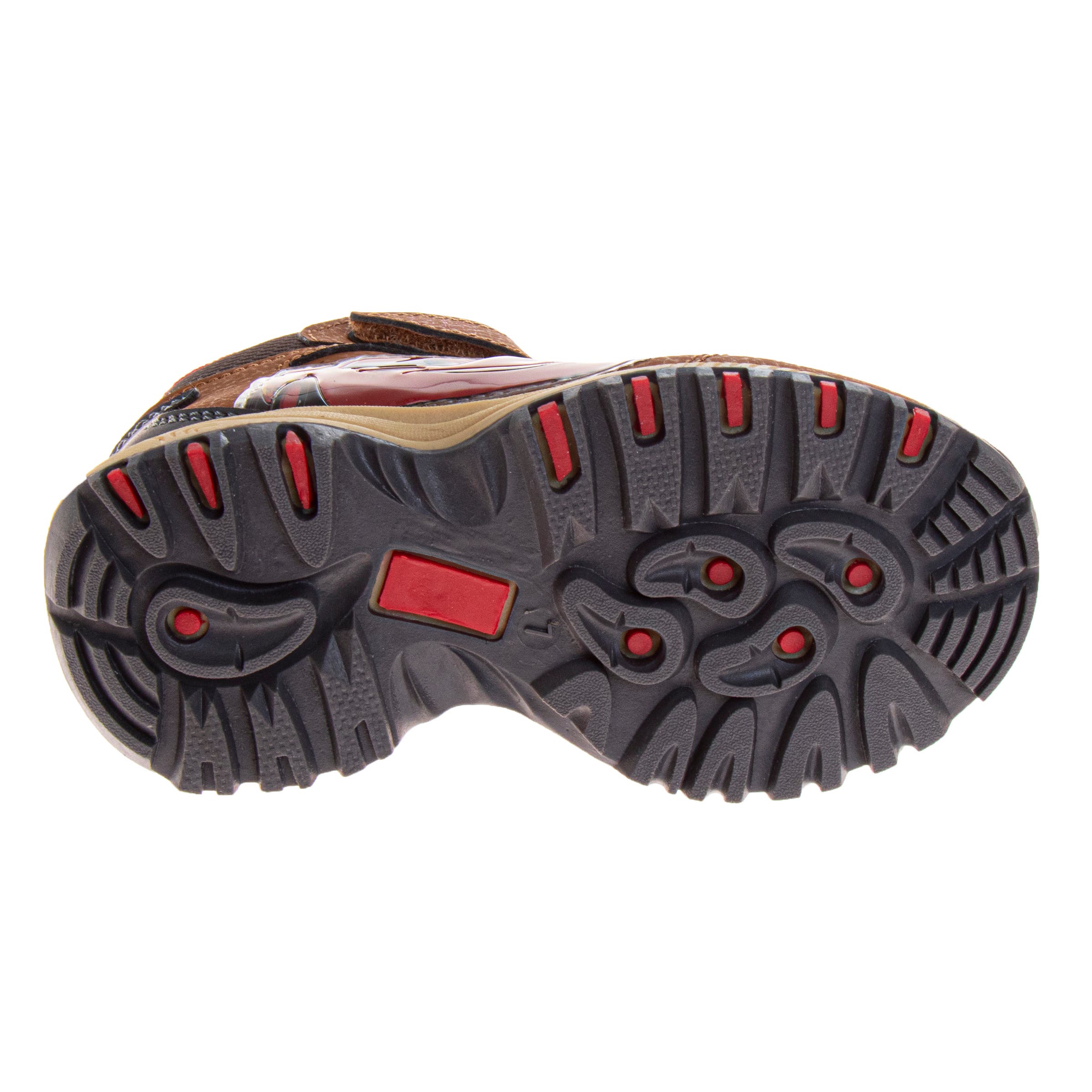 Pixar Cars Lightning McQueen Boys' Casual Boots - Stylish, Comfortable, and Fun Footwear, Alternate, color, Tan