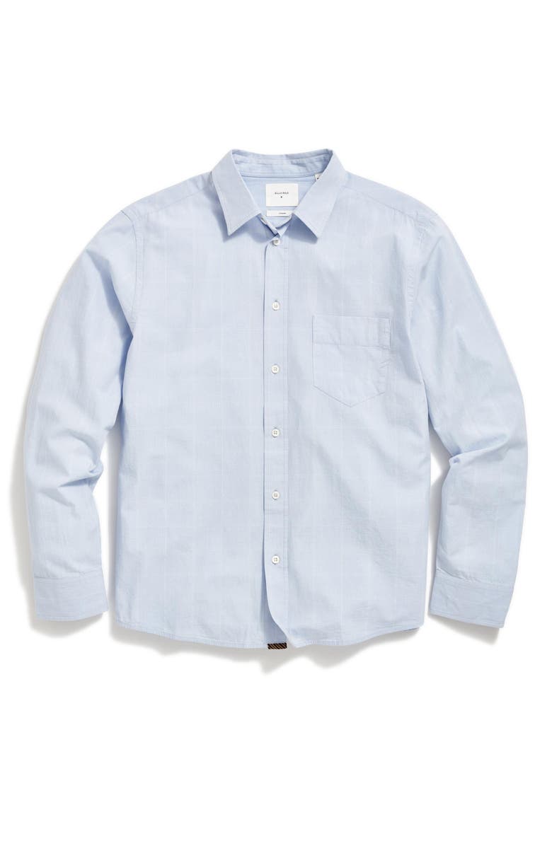 Billy Reid Cypress Microcheck Button-Up Oxford Shirt, Main, color,