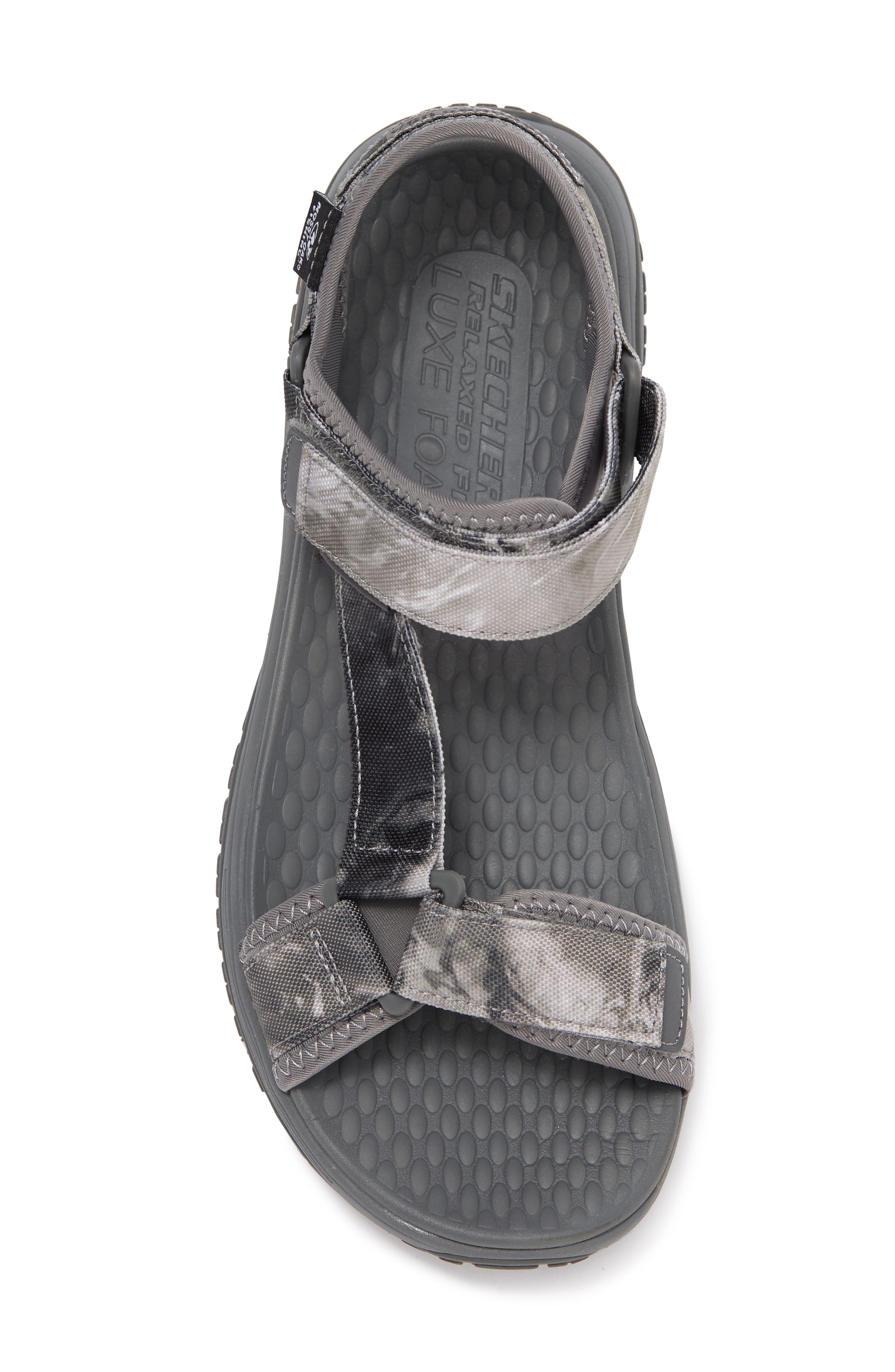 Lomell Rip Tide Open Toe Sandal, Alternate, color, GREY