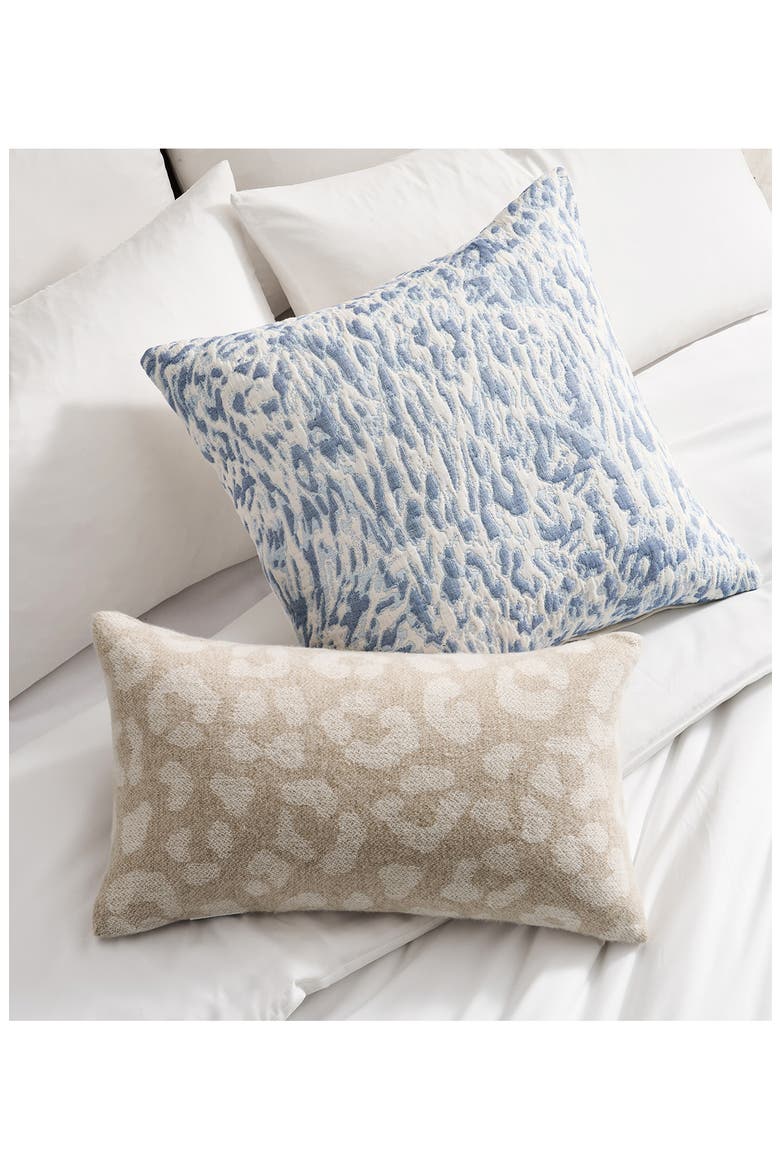 Animal Gauze Accent Pillow, Alternate, color, BLUE