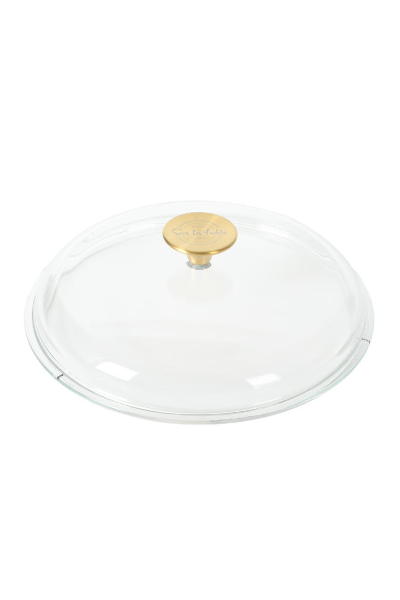 Sur La Table Supper Club 5-Quart Enameled Cast Iron Dutch Oven, Alternate, color, Sundried Tomato