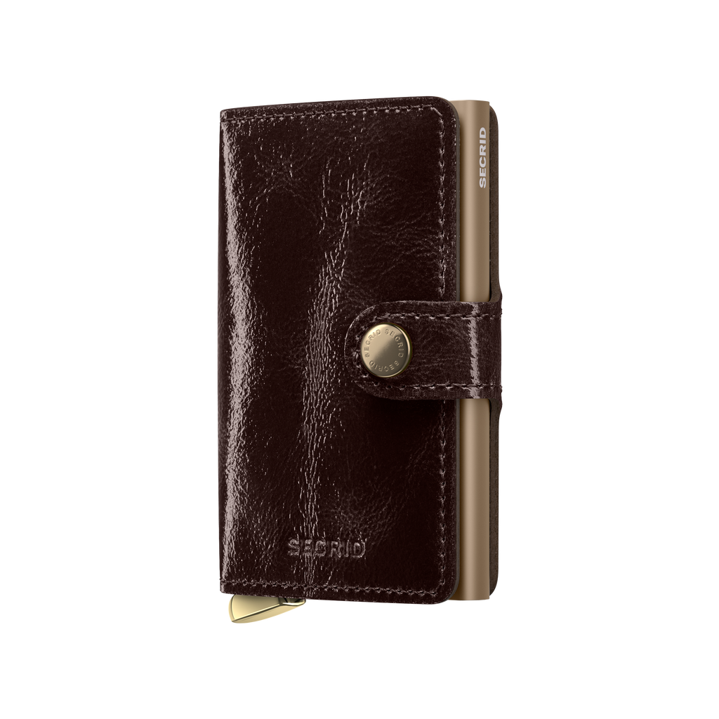 Secrid Premium Miniwallet+ Naplak In Mahogany