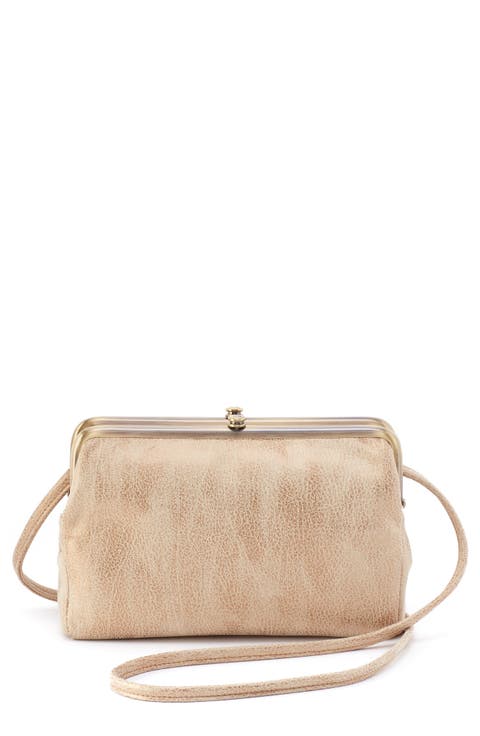 Lauren Leather Frame Crossbody Bag