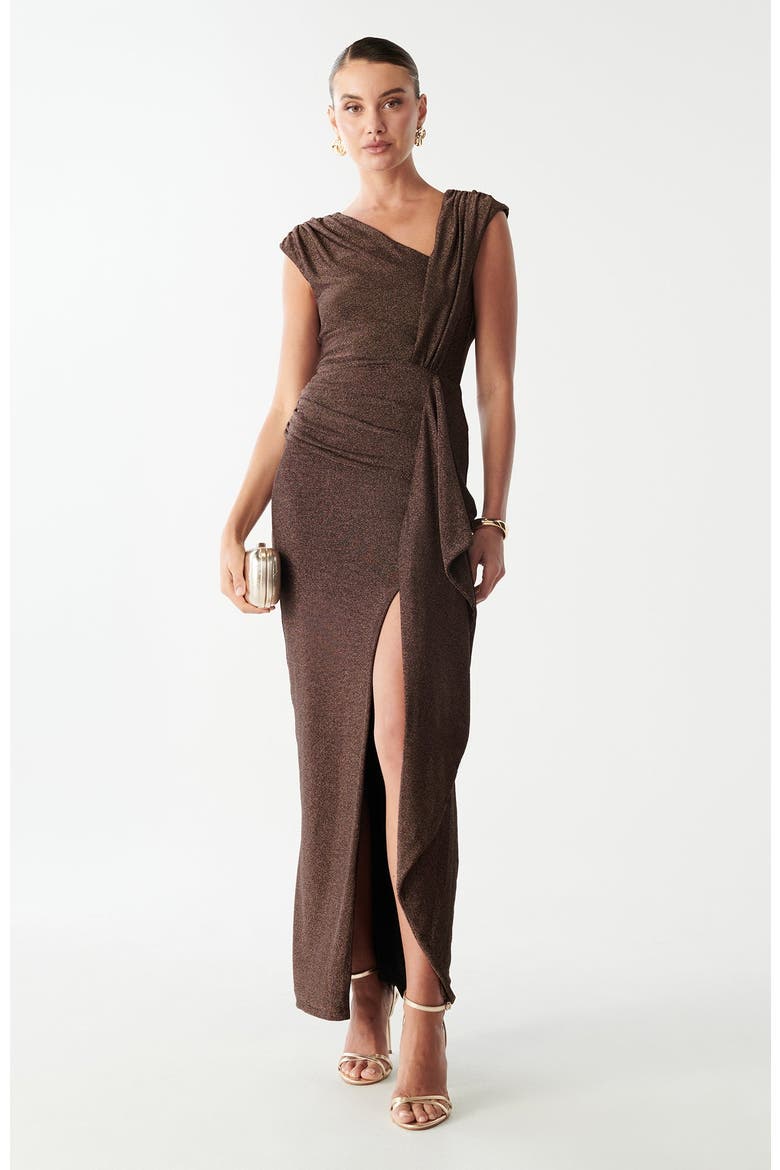 Sami Maxi Dress, Alternate, color, Rose Gold