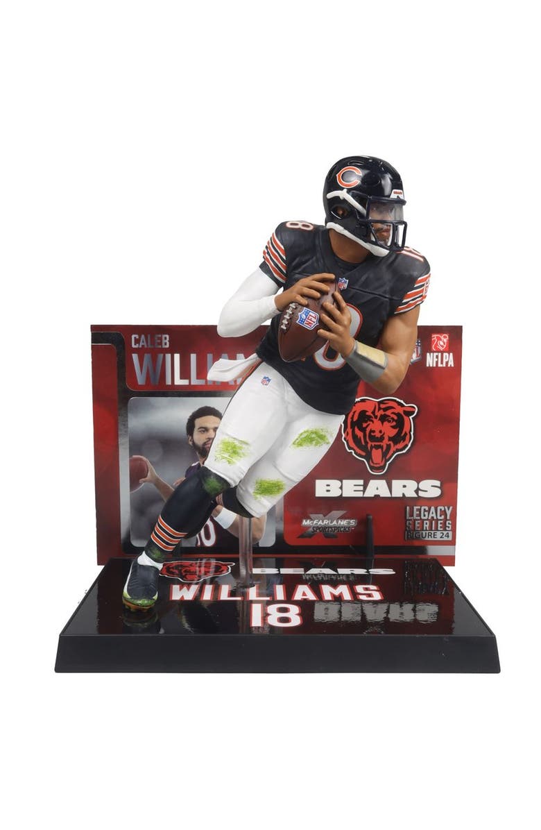 McFarlane Caleb Williams (Chicago Bears) NFL 7" Figure McFarlane, Main, color, Blue