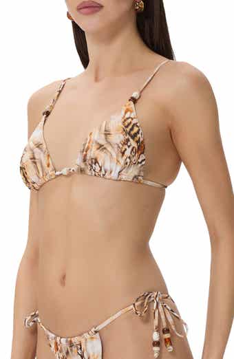 Capri Beaded Bikini Top