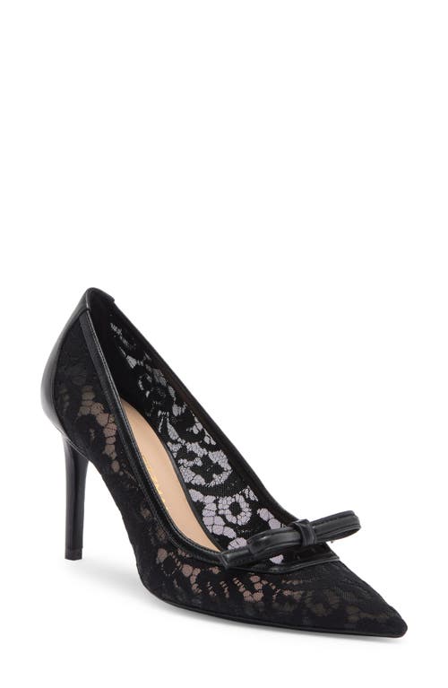 STUART WEITZMAN STUART WEITZMAN FELICITY BOW POINTED TOE PUMP