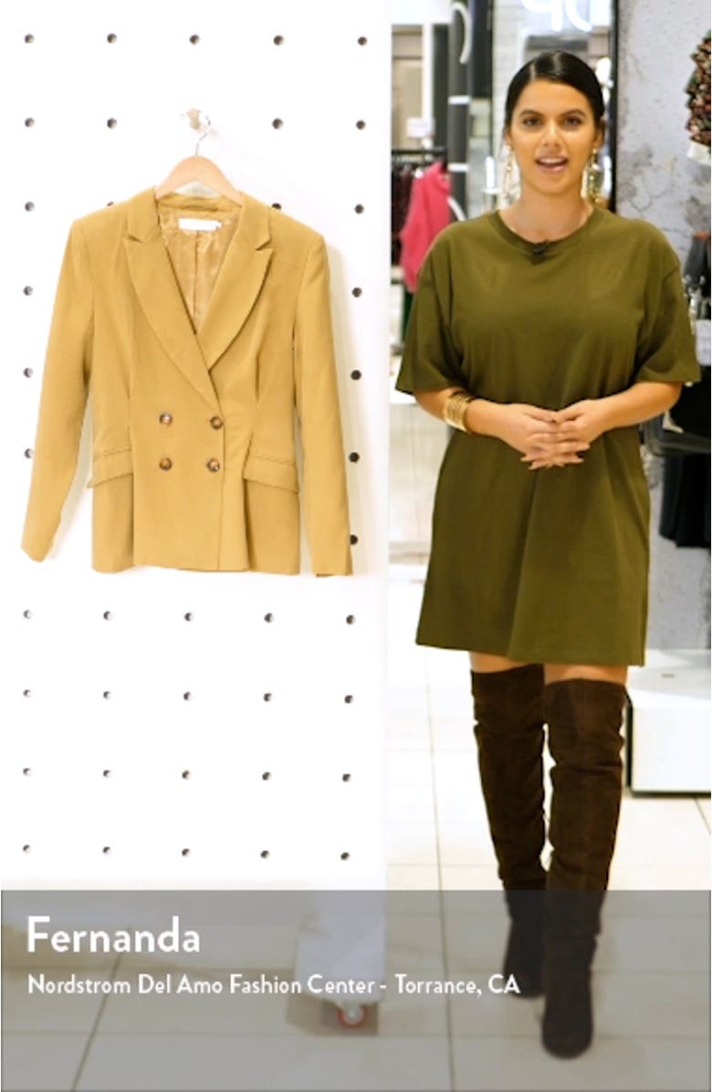 Pleat Detail Fitted Blazer, sales video thumbnail