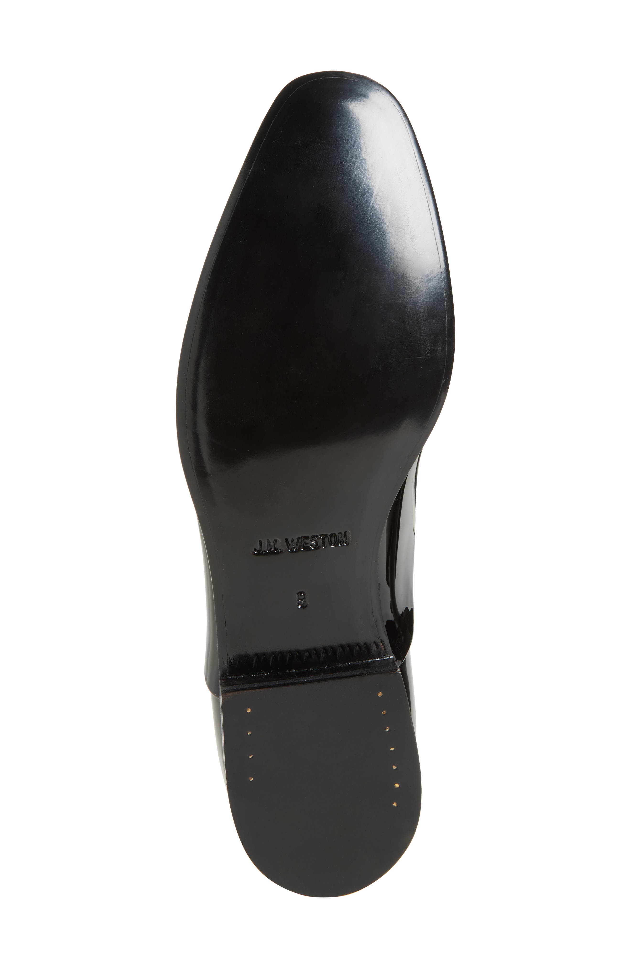 JM WESTON Albi Patent Oxford, Alternate, color, Black