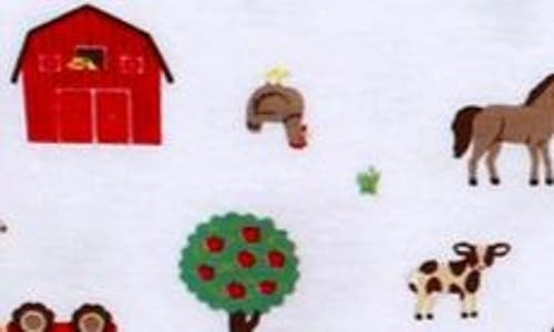 Baby Starters Print Footie & Matching Bib Set