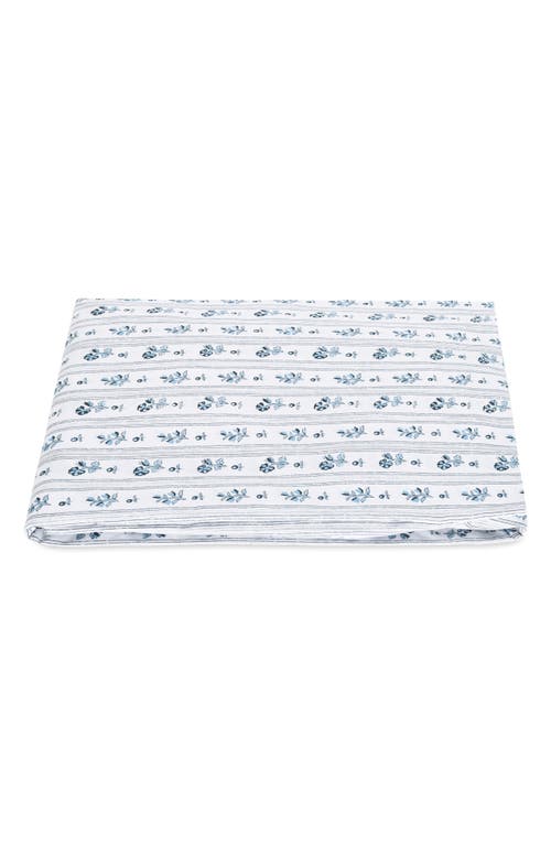 Matouk Cabanon Stripe 500 Thread Count Cotton Percale Fitted Sheet