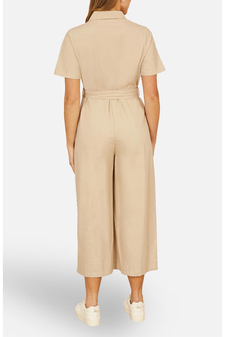 Utility Relaxed Fit Jumpsuit, Alternate, color, Stone