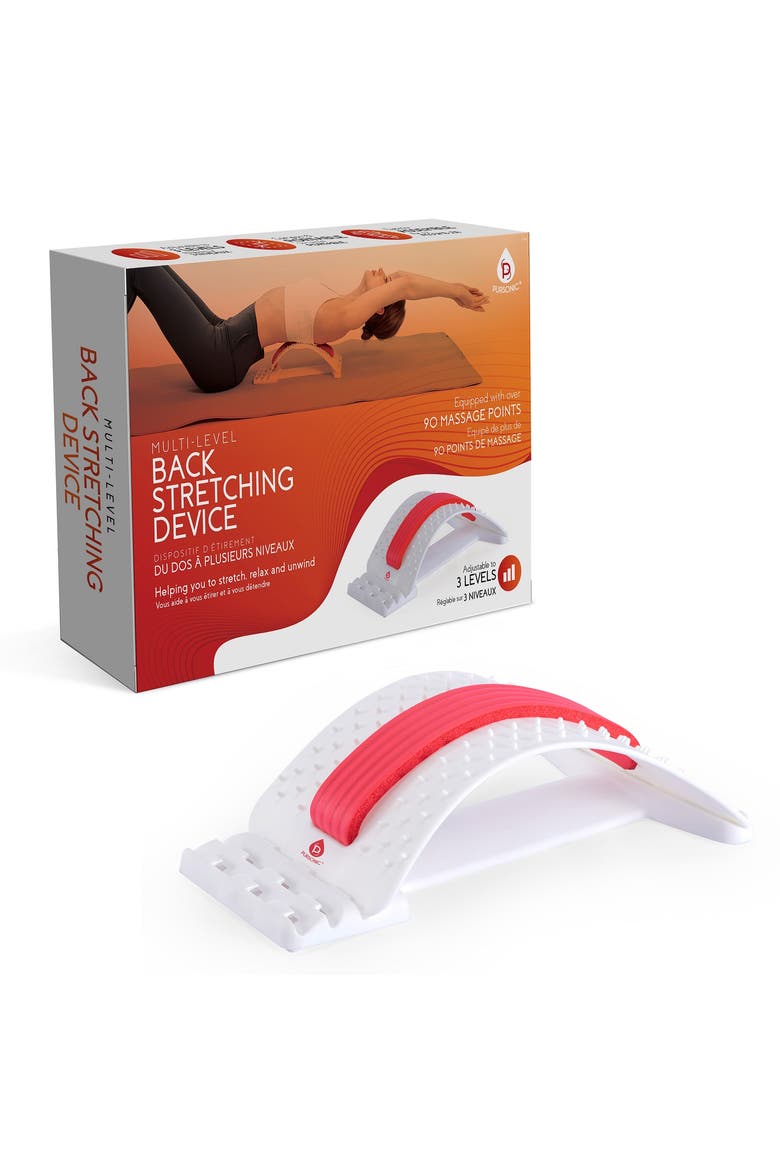 Back Stretching Device, Alternate, color, White