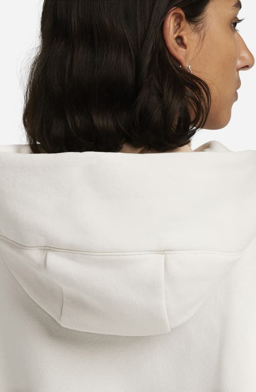 Nike Sportswear Phoenix Fleece Pullover Hoodie In White