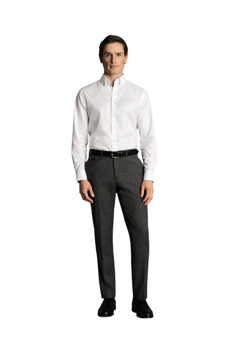 Stretch Wool Trousers, Alternate, color, Dark Grey
