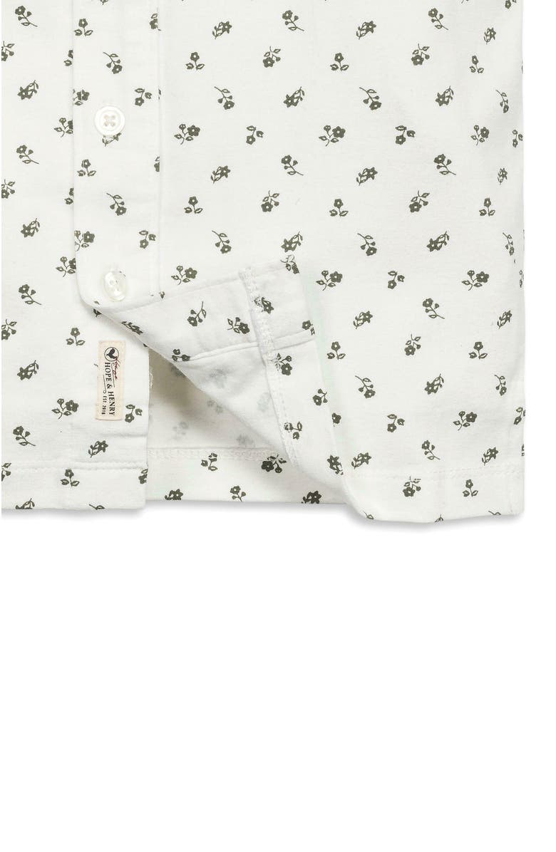 Hope & Henry Boys' Organic Jersey Button Down Shirt, Kids, Alternate, color, 