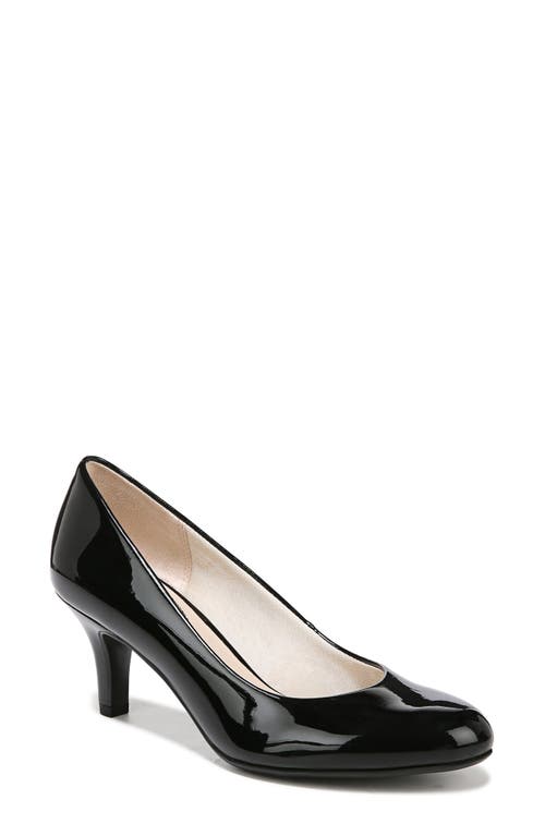 LifeStride Parigi Pump in Black Patent/Tan 