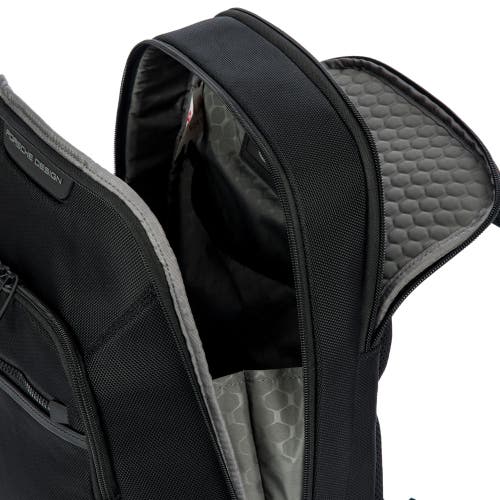 Porsche Design Roadster Leather Evo Backpack In Black
