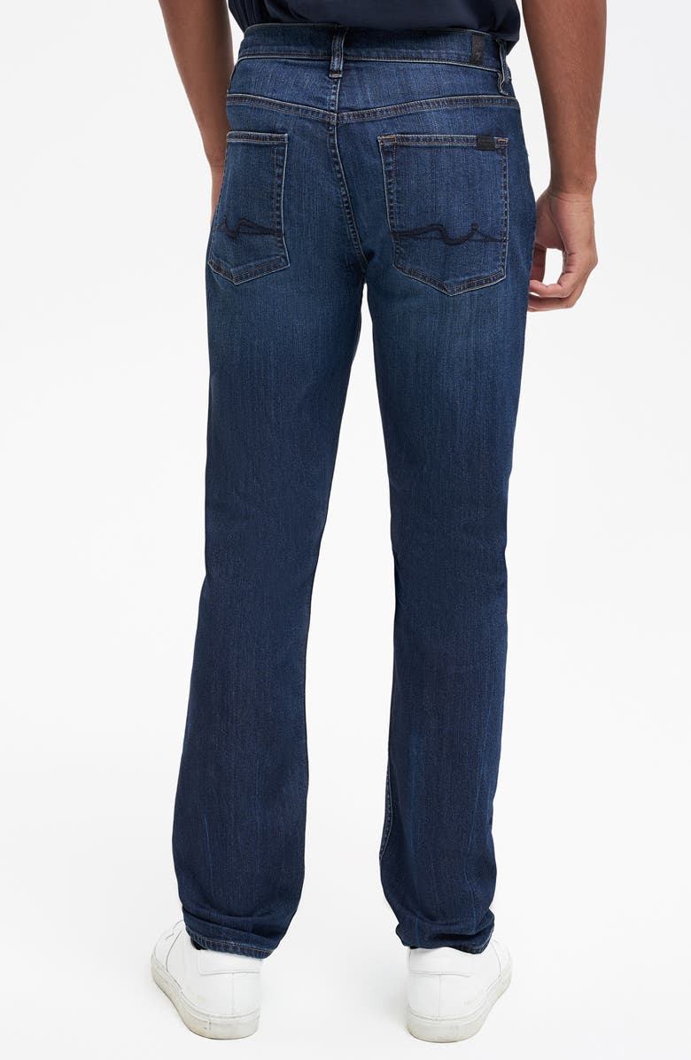 7 For All Mankind Airweft The Straight Leg Jeans, Alternate, color, Ironwood