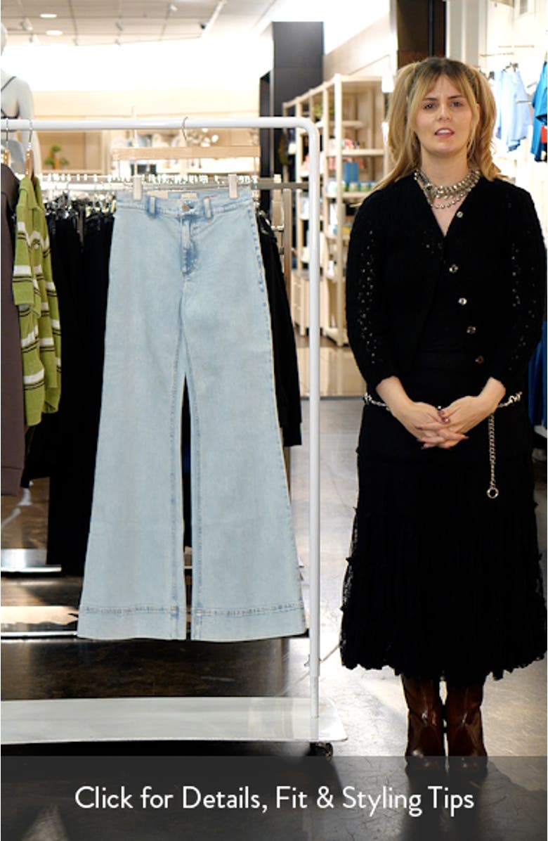 Gorgeous High Waist Flare Jeans, sales video thumbnail