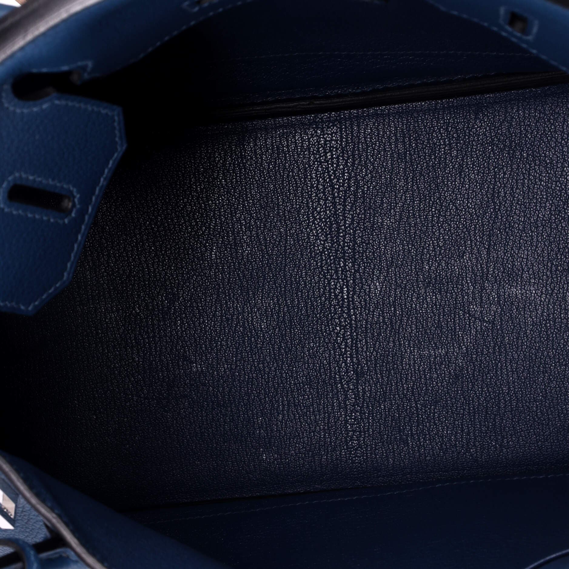 Birkin Handbag Blue Novillo with Palladium Hardware 30, Alternate, color, Blue