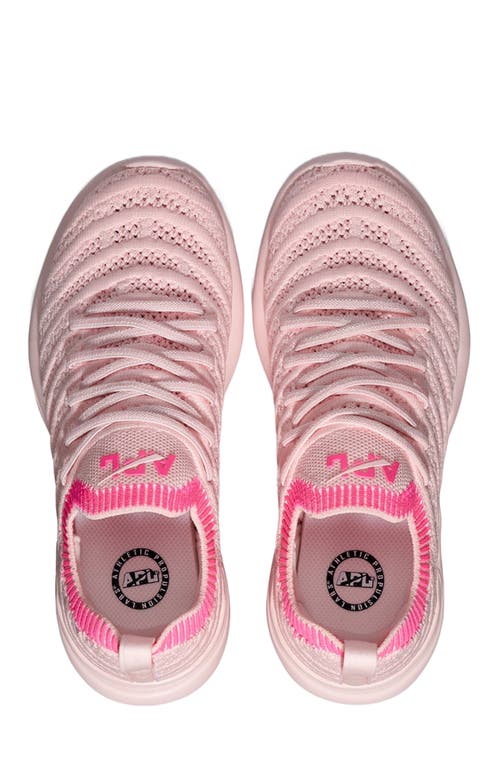 Apl Athletic Propulsion Labs Apl Kid's Techloom Wave Sneakers In Pink