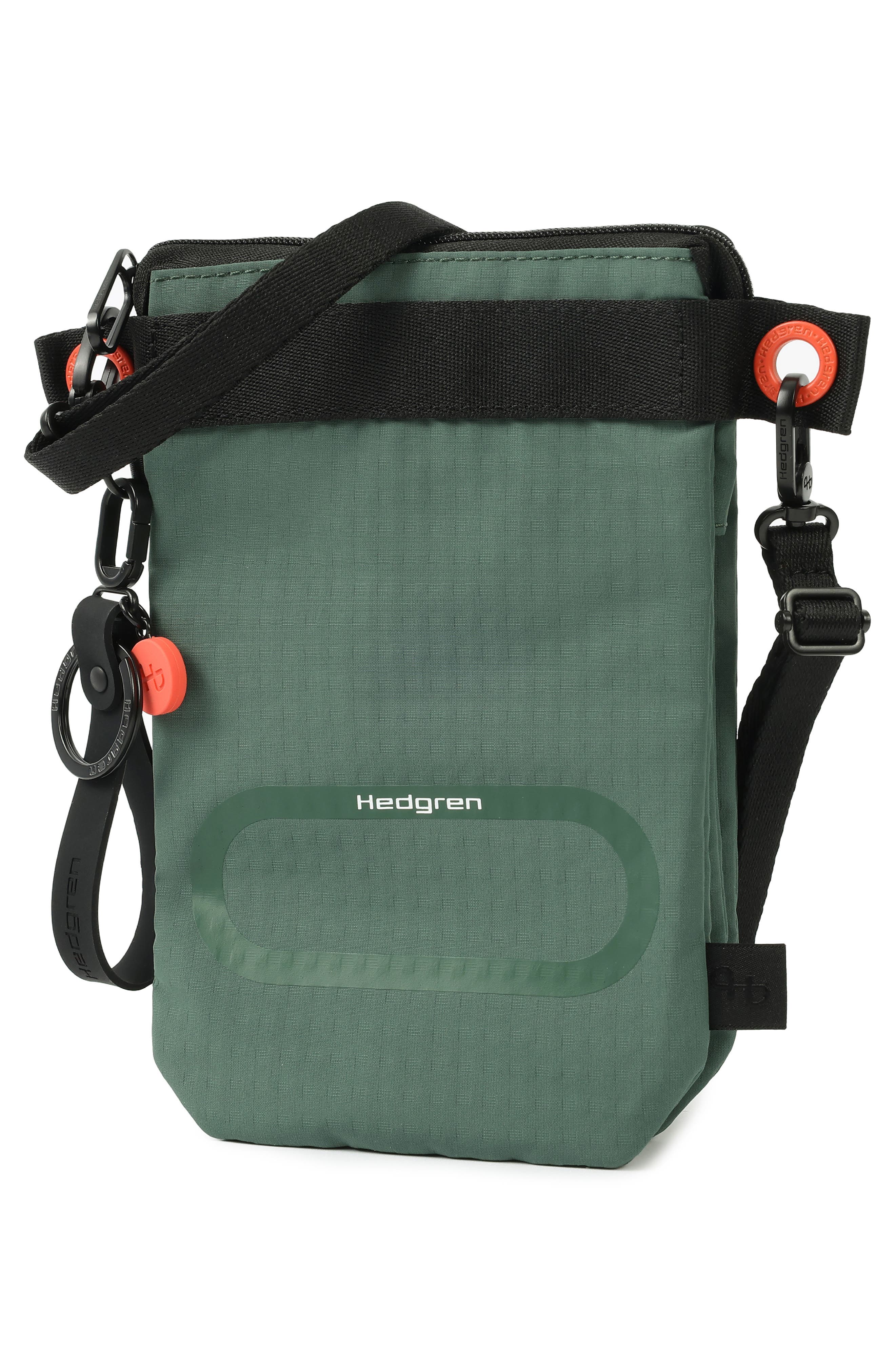 OTU Vertical RFID Crossbody Bag, Alternate, color, DUCK GREEN