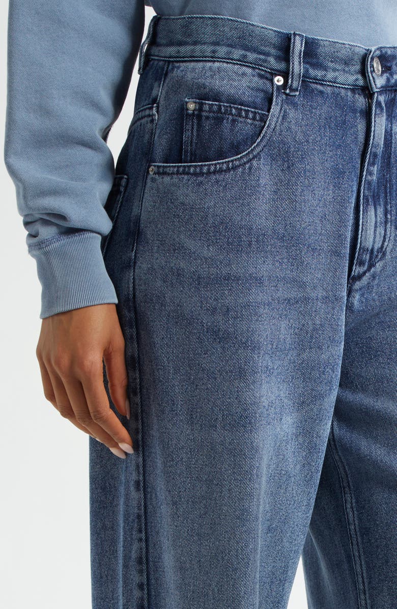 Isabel Marant Étoile Belvira High Waist Jeans, Alternate, color,