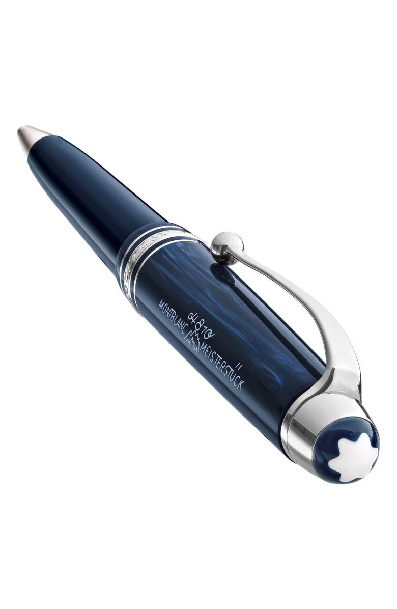 Montblanc Meisterstück The Origin Collection Midsize Ballpoint Pen, Alternate, color, Blue