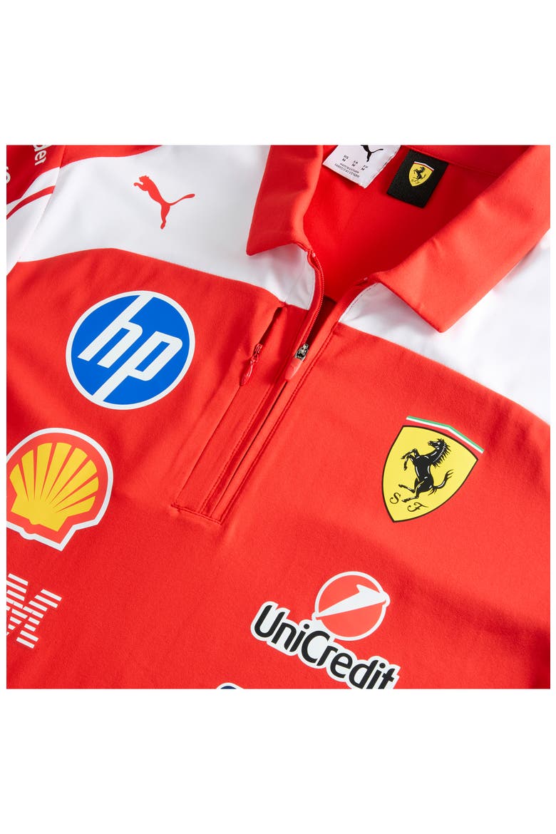 Scuderia Ferrari HP Replica Polo, Alternate, color, PUMA RED