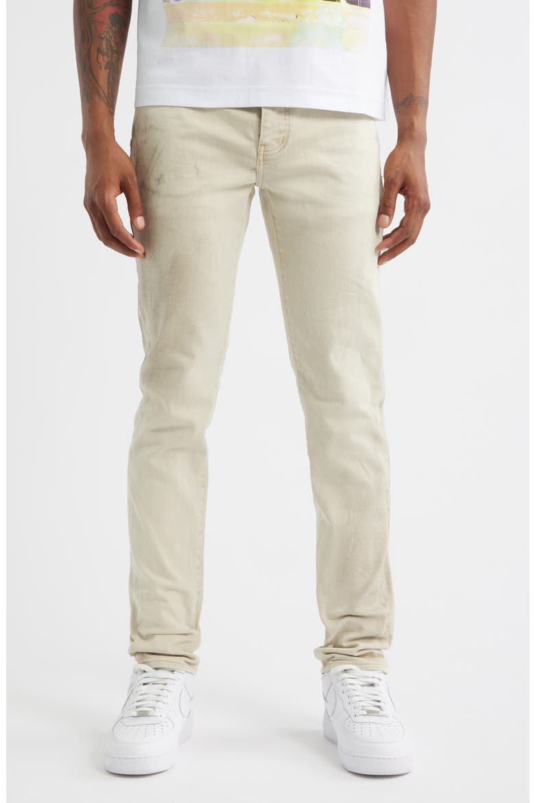 Haze Pelican Skinny Jeans, Main, color, KHAKI