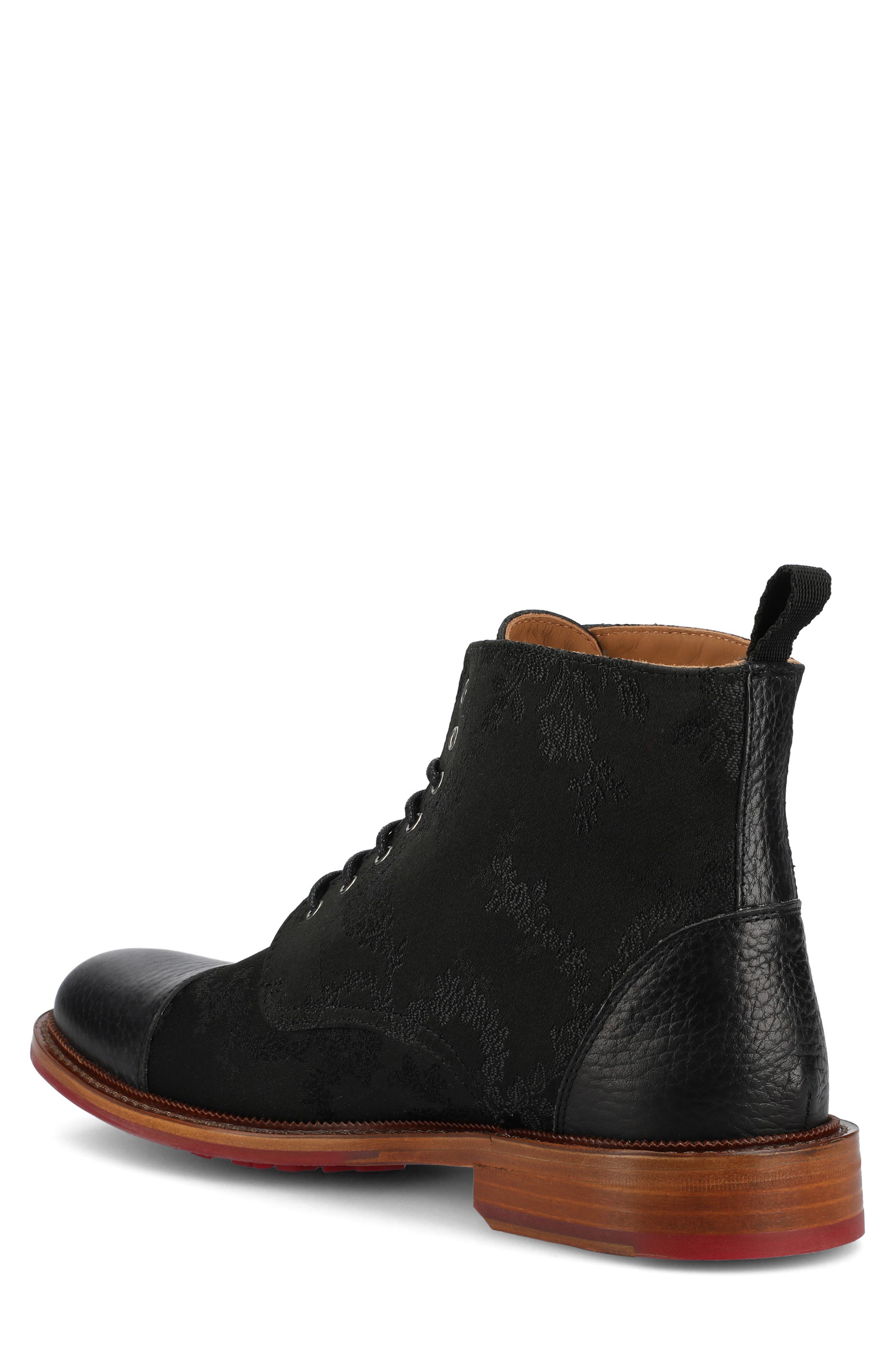 TAFT The Jack Lace-Up Cap Toe Boot, Alternate, color, 