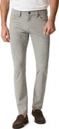 34 Heritage Courage Check Five-Pocket Straight Leg Pants