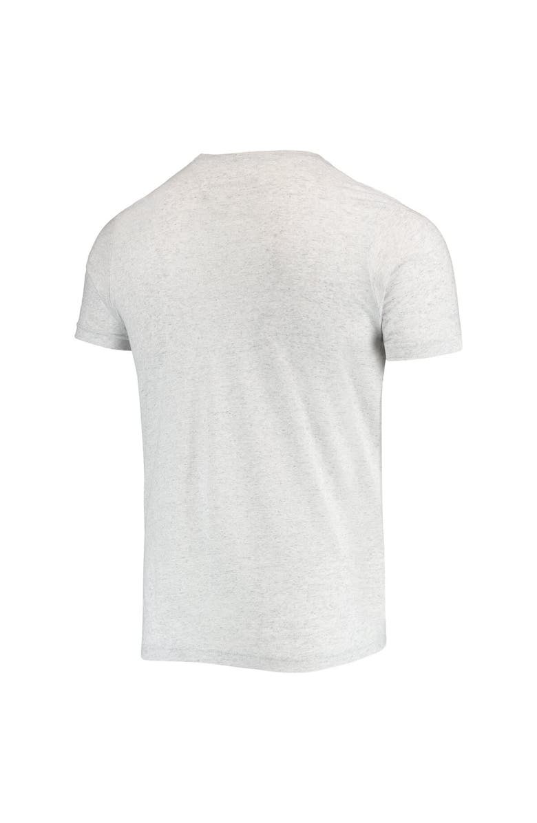 HOMEFIELD Men's Homefield Ash Gonzaga Bulldogs Vintage Defend the Kennel Basketball Tri-Blend T-Shirt, Alternate, color,